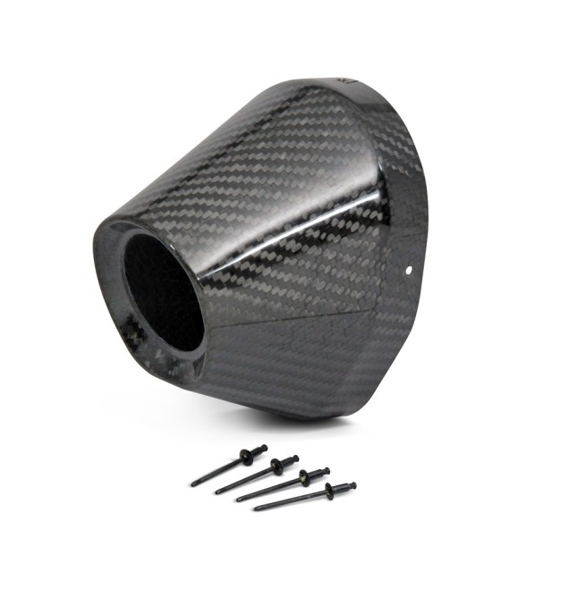 Exhaust Carbon End Cap