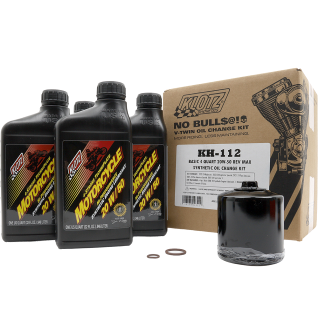 BASIC HD REV MAX 4QT SYNTHETIC OIL CHANGE KIT