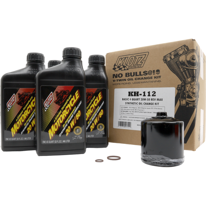 BASIC HD REV MAX 4QT SYNTHETIC OIL CHANGE KIT BASIC HD REV MAX 4QT SYNTHETIC OIL CHANGE KIT