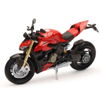 1:12 SCALE NAKED BIKE DUCATI STREET FIGHTER V4 (RED)