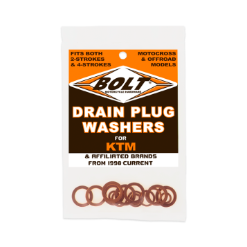 KTM Copper Drain Plug Washers