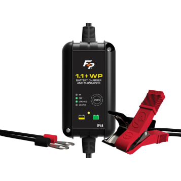 BATTERY CHARGER IP68 WATERPROOF 6V/12V 1.1A