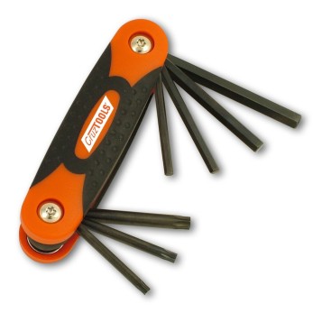 Folding Hex/Torx Key Set