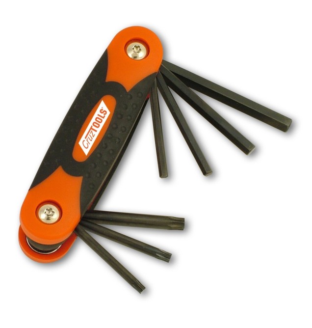 Folding Hex/Torx Key Set
