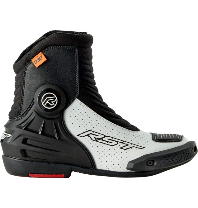 TRACTECH EVO D3O SHORT BOOT BLACK/WHITE 12