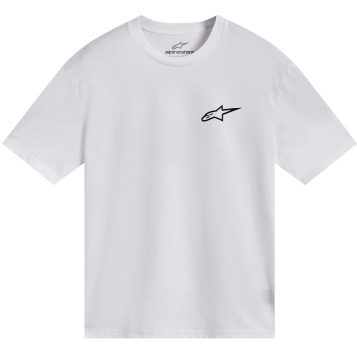 COMBO BACK SS CSF TEE WHITE/BLACK 2X