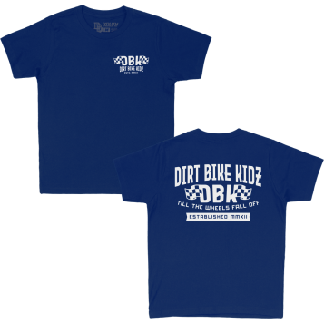 TILL THE END YOUTH TEE ROYAL BLUE YL