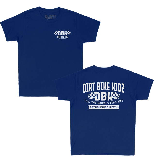 TILL THE END YOUTH TEE ROYAL BLUE YM