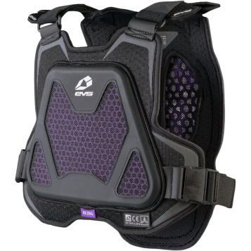 EVO CHEST PROTECTOR W/REZRO BLACK YOUTH