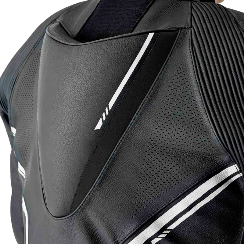 S1 D3O SUIT BLK/WHI LEATHER LG S1 D3O SUIT BLK/WHI LEATHER LG