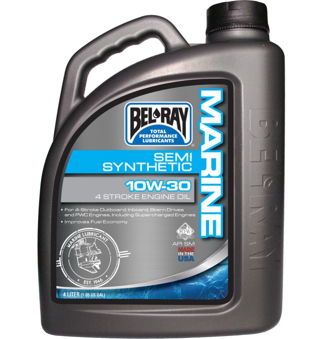Marine Semi-Synthetic 4-Stroke Oil