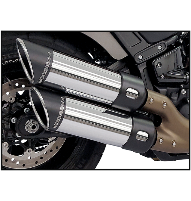 M8 Fatbob Slip-On Exhaust