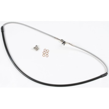 STEEL BRAKE LINE FRONT KAW