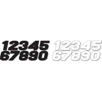 SX Pros Stick-on Numbers