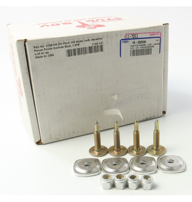 Power Point Carbide Push-Through Stud Kit