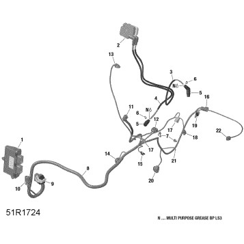 10- Engine Harness And Electronic Module - HD10