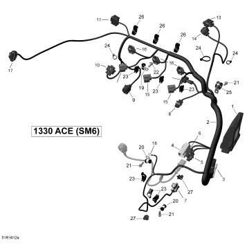 10- Engine Harness and Electronic Module - SM6