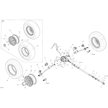 07- Drive System, Front _12C1411