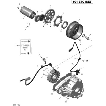 03- Magneto and Electric Starter 500W - RS-S_SE5