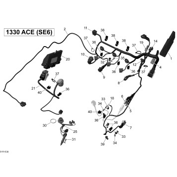10- Engine Harness And Electronic Module _51R1538