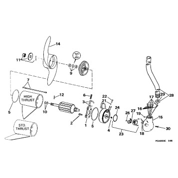 MOTOR & ADAPTER GROUP/12 VOLT