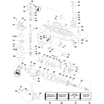 GEARCASE, F-Type (MRL)