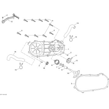 05- CVT Cover And Kick Stater