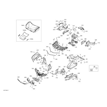 09- Body And Accessories 6X6 - 1000 EFI - Pure Magnesium  -  Front