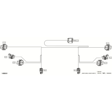 08- Electric - Front Wiring Harness - 710007426