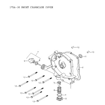 01- Crankcase Cover