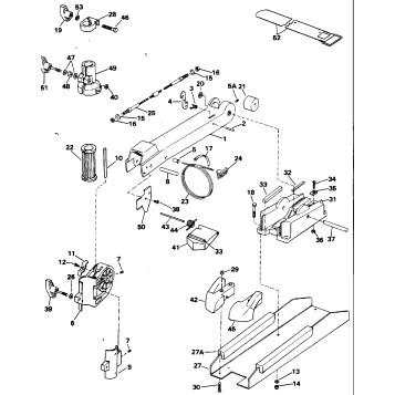 BOW ARM AND DECK BRACKET GROUP