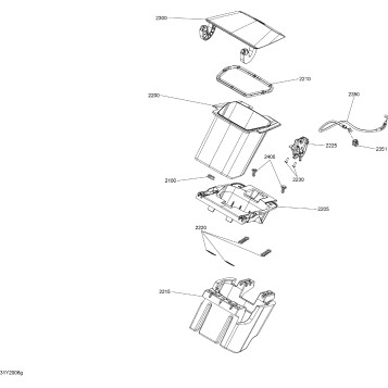 09- Body And Accessories Console, Glove Box