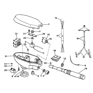 STEERING HOUSING GROUP / HAND STEERING MODEL