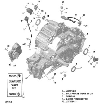 05- Gear Box Assembly - All Models