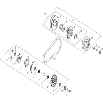 02- Engine - Drive Clutch 70