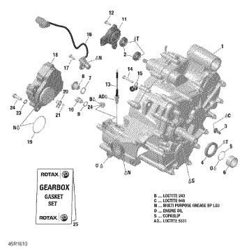 01- Gear Box Assy - GBPS - Package PRO