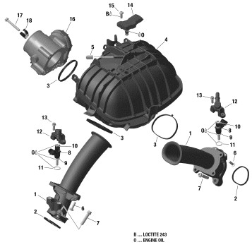 02- Air Intake Manifold And Throttle Body -  1010R