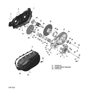 05- Transmission - 1000R EFI (Outlander Except XMR)