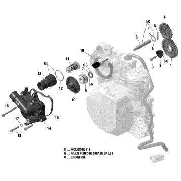 01 ROTAX - Cooling - Engine - 600 ACE