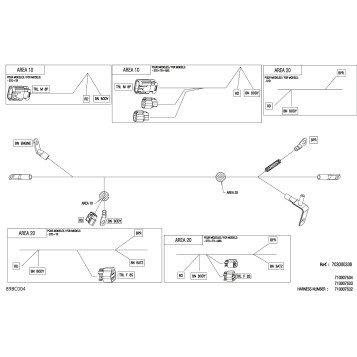 08- Electric - Voltage Regulator Wiring Harness - 710007633