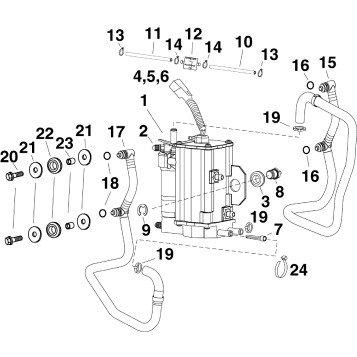 FUEL PUMP & VAPOR SEPARATOR