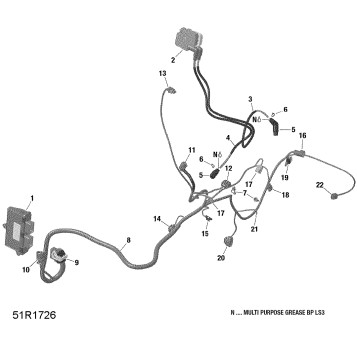 10- Engine Harness And Electronic Module - HD8