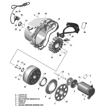 03- Magneto And Electric Starter -  1010R