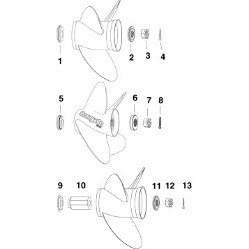 PROPELLER HARDWARE, S2-Type G/C