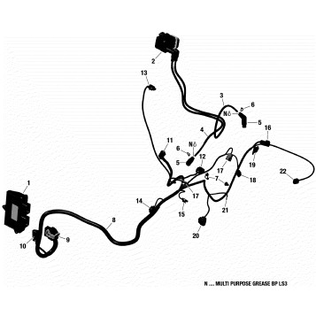 10- Engine Harness And Electronic Module