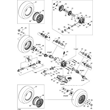 08- Drive System, Rear XT