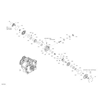 07- Front Drive -  Differential Parts -  XMR and XTP