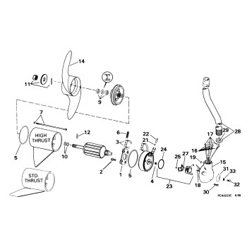 MOTOR & ADAPTER GROUP/12 VOLT