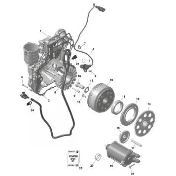 01- ROTAX - Magneto and Electric Starter