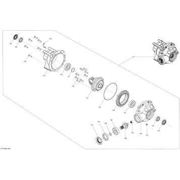 07- Drive System, Front Differential_12T1528b